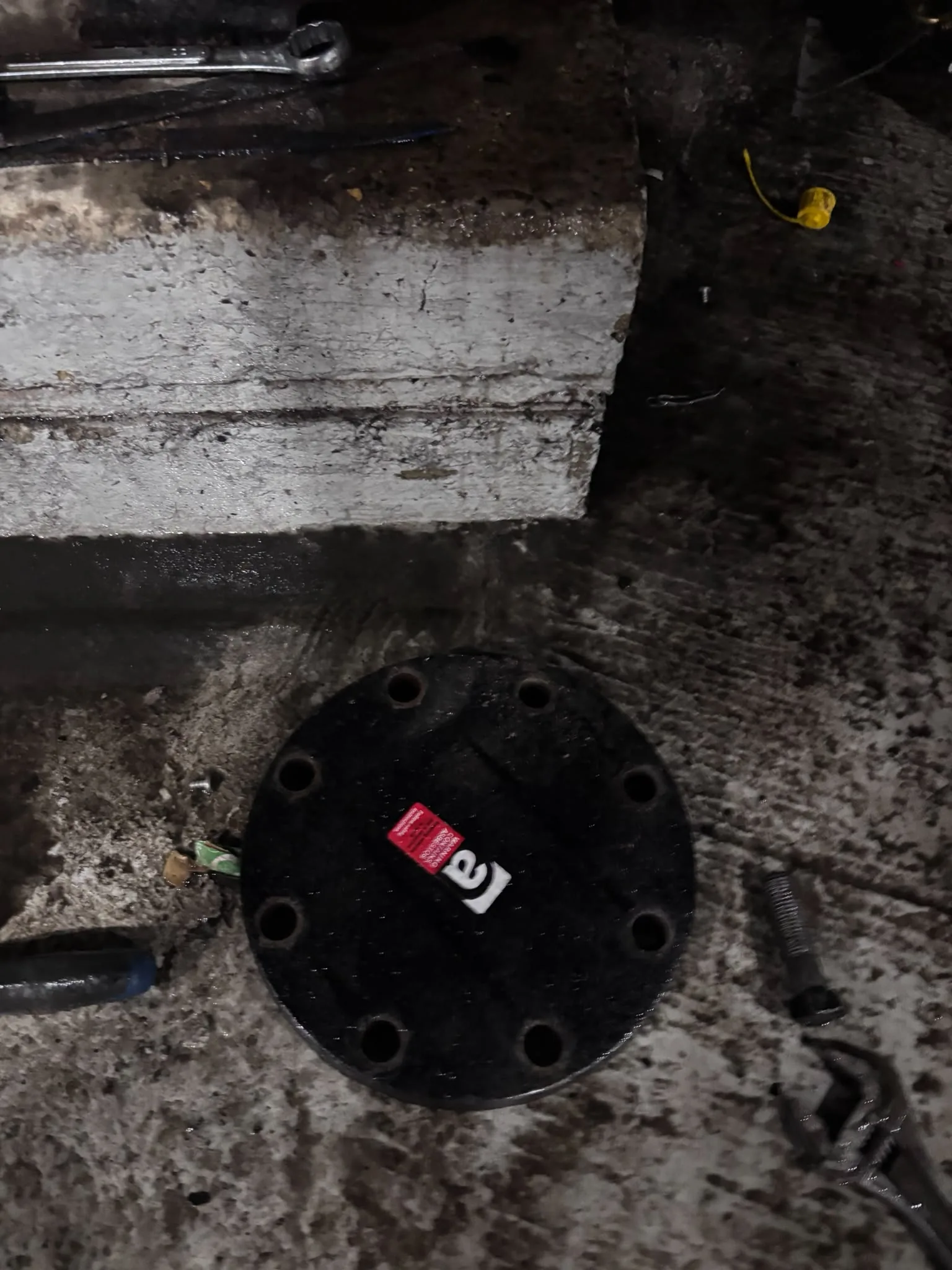 Artex scraping from a concrete ceiling during Manor Park refurbishment