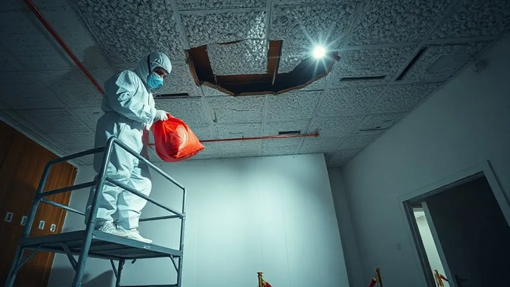 Asbestos Ceiling Removal in Manor Park — HSE-licensed specialists