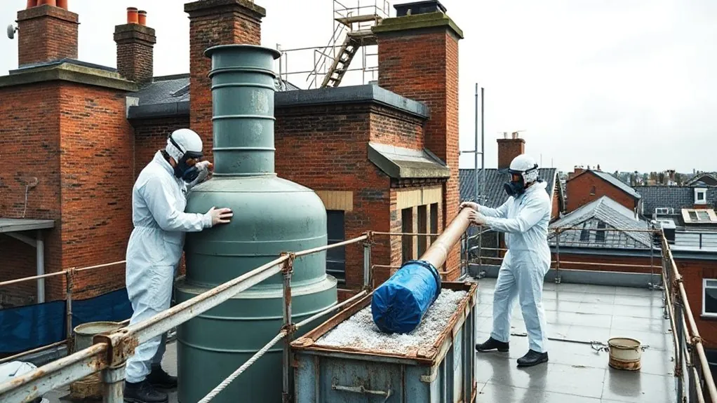 Water Tank & Flue Removal in Manor Park — HSE-licensed specialists